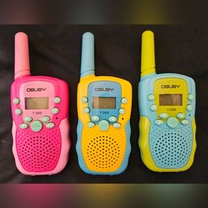 Obuby Walkie Talkies For Kids 22 Chanels And 3 Mile Radius